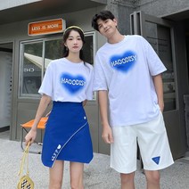 커플시밀러룩 웨딩촬영 커플룩 여행룩 의상 여름 하객룩 제주도 커플티