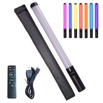 빛테리어 계단손잡이불빛 핸드헬드 RGB 컬러풀 스틱 조명 LED 봉 리모컨 포함 3000K-6000K 플래시 스피, 03 set 3