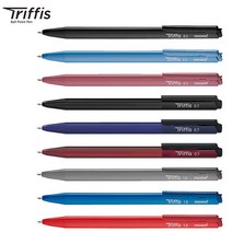 (모나미) 트리피스펜 0.5 0.7 1.0mm 1타(12자루) Triffis, 0.7mm 레드(12자루), 1개