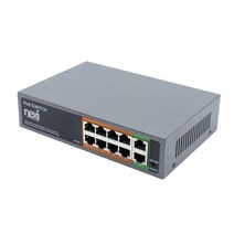 넥시 8+2포트 PoE 스위치 96W NX661