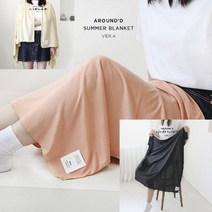 라벤더담요 캠핑 커플선물 썸머 애착이불 망토 캠핑용 아기요 와이프 선물 얇은 쇼파