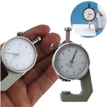 두께게이지 다이얼게이지 0.1MM 금속 고무 비닐 종이