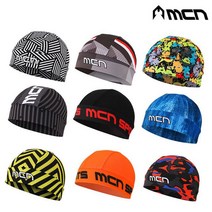 MCN 빠른땀흡수 메쉬 스컬캡 자전거모자 25종 모음, 22 다이너마이트