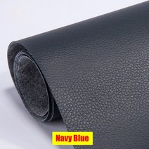 가죽보수스티커 자기 접착제 가죽 패치 소파 수리 Refurbishing 스티커 테이블 백업 패브릭, 11 Navy Blue_01 10X20cm