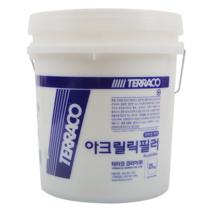 테라코 핸디코트 외부용 수성퍼티 아크릴릭필러 25kg