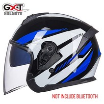 헬멧블루투스 오토바이블루투스 배달용품 헬멧이어폰 오토바이헤드셋 오토바이용품GXT 블루투스 오토바이, 21 703-Bright Blue_03 XL