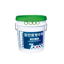 칠만표방수제 CMW-77 수용성 탄성도막 방수제 4kg, 녹색