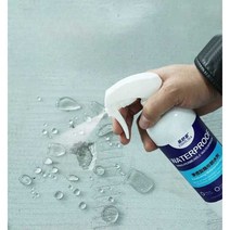 투명방수액 철벽방어 스프레이 뿌리는 방수제 코팅제, 500mlx2병 (약 4-5제곱미터/회 분사)