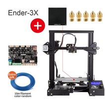 3d프린터 creality 3d ender-3ender-3x 오픈 소스 인쇄 마스크, 협력사, 3X Slient 보드 추가