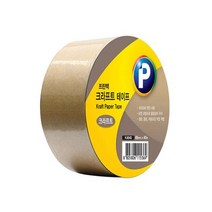 [프린텍] 크라프트 테이프 (K4840) 48mm X 40M, 1개