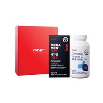 지앤씨 AK분당점 GNC 남성세트메가맨스포츠(90) + 츄어블C100(125), Free