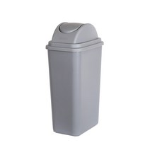 지오리빙 스윙 휴지통 20L, 스윙 휴지통 20L 그레이