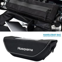 바이크캐리어 Husqvarna Svartpilen 401 125 오토바이 핸들 바 가방 여행 내비게이션, 01 Black
