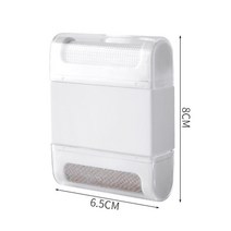세탁소용 보풀제거기 니트 코트 가디건 가정용 Geekroom Pellet Cut Machine Epilator Reusable Portable Sweater Dust Roller, [06] Doublehead white