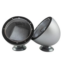 2pcs 3.5 인치 오디오 자동차 트위터베이스 알루미늄 금속 미드 레인지 스피커 상자 설치 시끄러운 스피커 스탠드, 없음