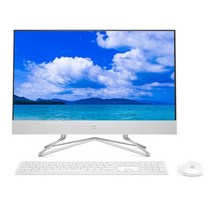 HP 일체형 PC 스노우화이트 24-df0428KL (펜티엄골드-G6400T 60.96cm WIN10 Pro RAM 8GB NVMe 256GB) + 무선 키보드 앤 마우스, WIN10 Pro RAM 8GB NVMe 256GB