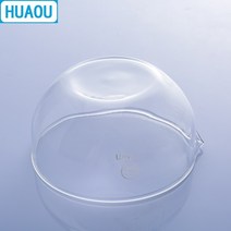 HUAOU 60mm 증발 접시 플랫 바닥 주둥이 붕규산 33 유리 실험실 화학 장비