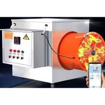 공장 온풍기 난방기 팬히터 축사 대형 창고 돈풍기, 7.5kW220V스테인레스스틸모델+15m윈드벨트