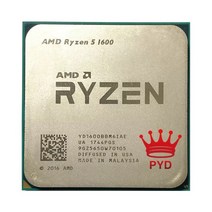 AMD Ryzen 5 1600 프로세서 3.2GHz 6 코어 12 스레드 65W R5 C 소켓 AM4 호환, 한개옵션0