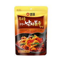 샘표 별미여행 무교동 오징어 낙지볶음 양념, 130g, 4개