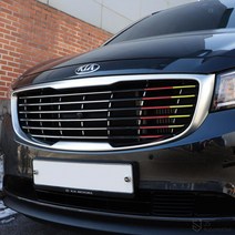 JS automotive 올뉴카니발 그릴커버 랩핑 시트지 국기스티커 DIY튜닝 패널 차량 익스테리어 장식 용품, 퍼포먼스(조수석)