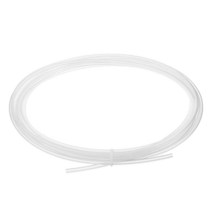 Bettomshin 길이 1개 1.8 m PTFE 테프론 보든 튜브 3D 프린터 운반을 위한 투명 커넥터 튜브 젤라틴 펙틴 및 기타 고점도 콜로이드