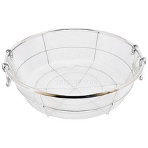진성스타 스테인리스 메쉬망 원형프레임 양수바구니-고운망A형 47cm/1단/1개/업소용
