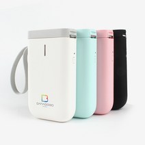 Niimbot D11 네임 스티커 라벨기 블루투스 휴대용 라벨 프린터, 그린, 1개