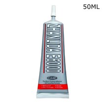 에폭시접착제 라인석 용 접착제 E6000 15/25ML 크리스탈 DIY 공예 도구 바늘 에폭시 보석 도구용 강력한 핫픽스, [03] 50ML, [03] 50ML