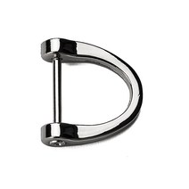 삼각 U형 D링 16MM - 실버, 단품