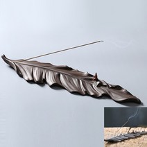 도자기 나뭇잎 인센스 홀더 향받침대 인센스스틱홀더 향꽂이 인센스콘홀더 명상용품 인센스재료 콘인센스홀더 인센스케이스 인센스홀더추천