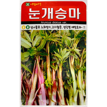 눈개승마씨앗 500립, 눈개승마