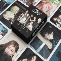 Kpop IVE-여름 러브 다이브 일레븐 LIZ Lomo 카드 인쇄 포토카드 엽서 패션 팬 선물 54 개/세트, [06] 6