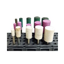양모추지석 고무추지석 Ø4~12mm 1EA, NO1.고무 12x19x3