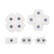 5PCS/세트 PS4 JDS-030을위한 고무 전도성 접착제 버튼 패드 키패드 JDM-030