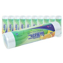 그린롤백 35x45cm 500매 10P 일회용 비닐봉투 롤팩 kimminsung20*2454123PK, 1