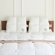 [소프라움] 드라마 구스 등받이쿠션 대형, 화이트/킹(MOS20AS55P1WHK)