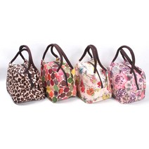 런치 토트백 가볍고 넉넉한 수납 도시락가방, B.쿠키