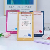 -_3종_클립보드_모즈(MOZ)_메모_세트 9C49, 체크리스트(Checklist)
