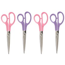 평화 사무용 가위 M-501, 랜덤 발송, 4개입