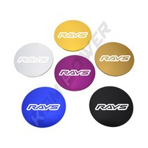휠 용품 알루미늄 합금 62MM 센터 캡 레이 림 허브 4 개 CE28 TE37 ZE40 VOLK 휠 커버, 02 RAYS_04 4PCS PURPLE