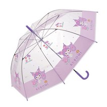산리오 수동 비닐 우산 60cm - 쿠로미 마이멜로디 시나모롤 포차코 장우산
