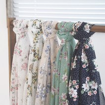 409 탐나요원단 도트 가든 요루 쉬폰 원단, 아이보리