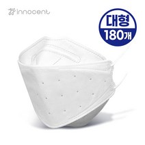 이노센트 항균마스크 180개 (대형) 개별포장 당일발송 국내생산, 1개, 180매