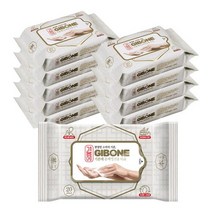 기본에 손세정 전용 물티슈 휴대형, 20매, 10팩