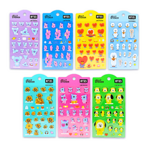 라인프렌즈 LINEFRIENDS BT21 젤리 스티커2, RJ