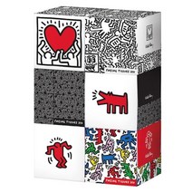 [YOUNGSHOP] 키스해링정사각미용티슈(250매x6입) #1101EA, 영샵쿠팡 1, 영샵쿠팡 본상품선택