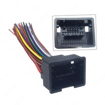 Cruze aveo용 카 스테레오 오디오 설치 배선 하네스 어댑터 CD/DVD 내비게이션 라디오 수정 테일 라인, [01] Black, 01 Black