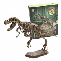 [오꿈] 공룡화석발굴 놀이 키트 뼈발굴 장난감, A 01