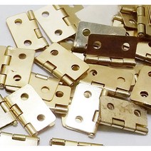 공예경첩/소(30set) 중(25set) 대(20set)/나사포함/, 금색중(25개 나사100개)